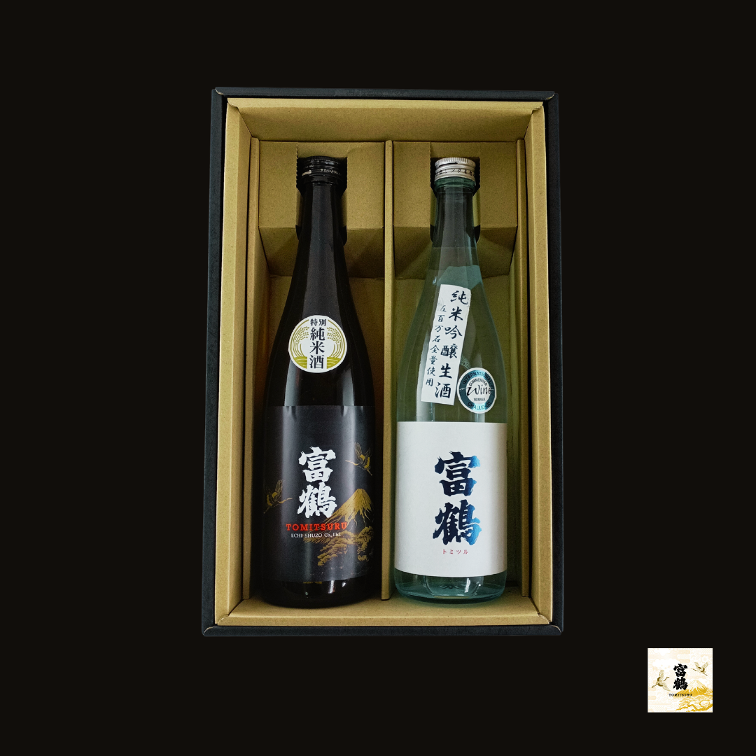 【春ギフト・飲み比べセット】富鶴 竹林 ＋ 富鶴 純米吟醸 五百万石 生酒｜送料込み 7,500円