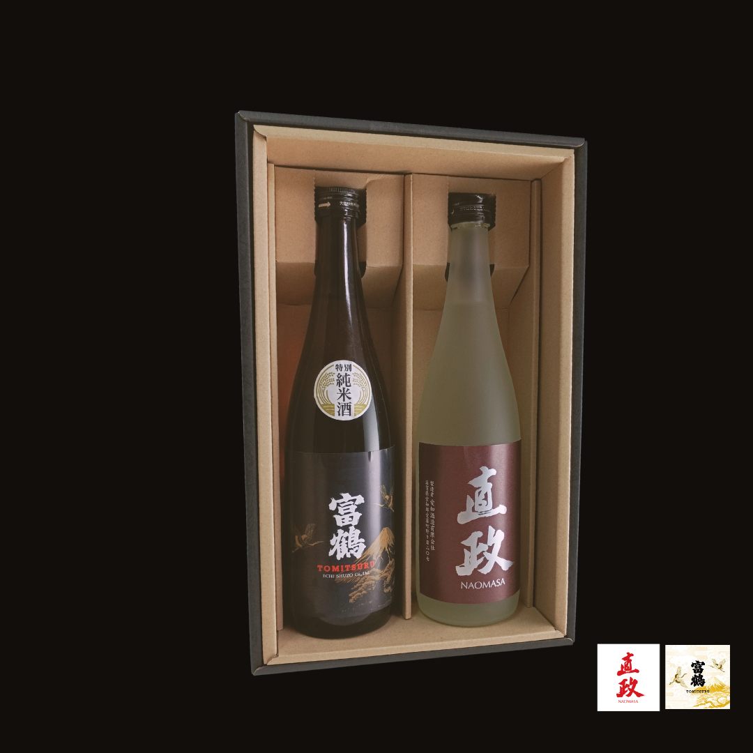 【春ギフト・2本セット】富鶴 竹林 ＋ 直政 鐘の丸｜送料込み 6,000円