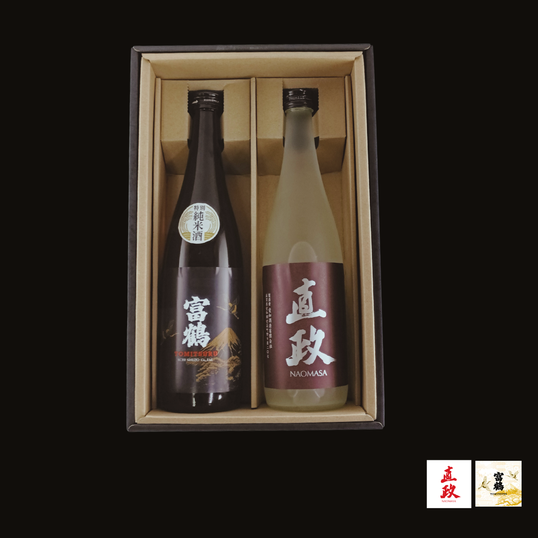 【春ギフト・2本セット】富鶴 竹林 ＋ 直政 鐘の丸｜送料込み 6,000円